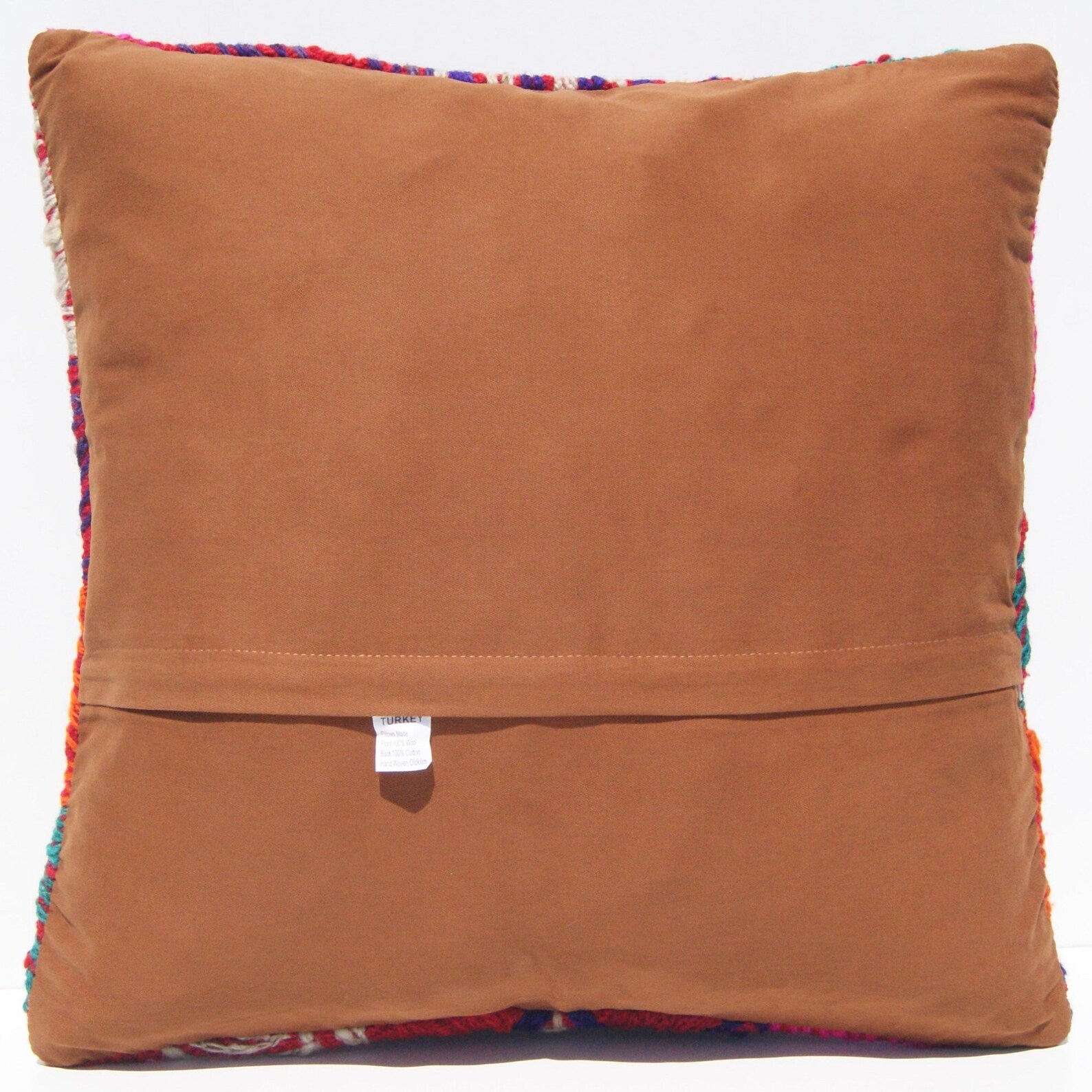 Wool Arabic Emroidered Pillow Cover Kilim Pillow Cover Made Etsy