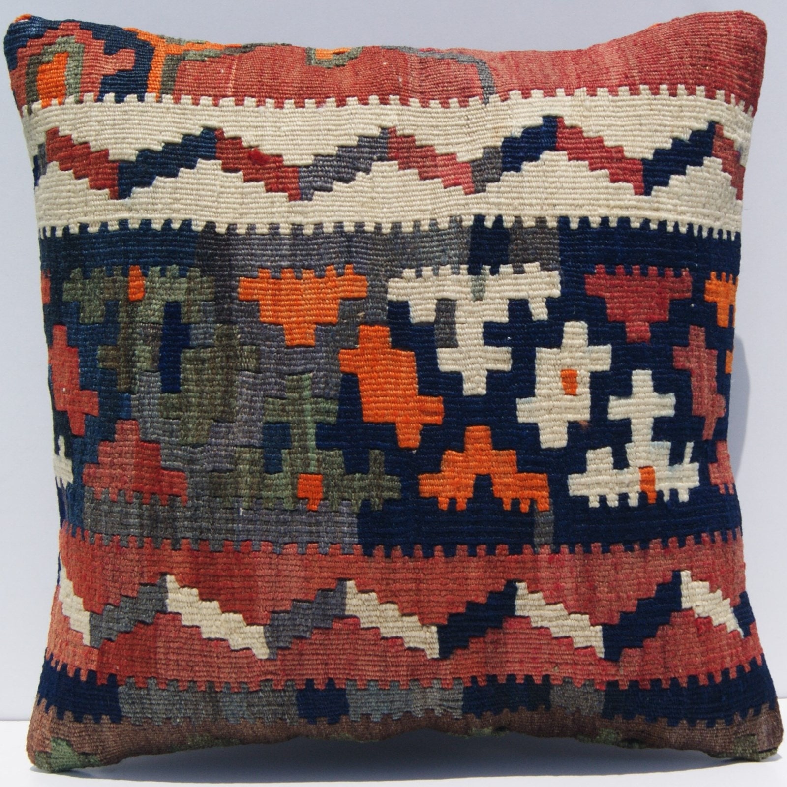 throw pillows made from rugs