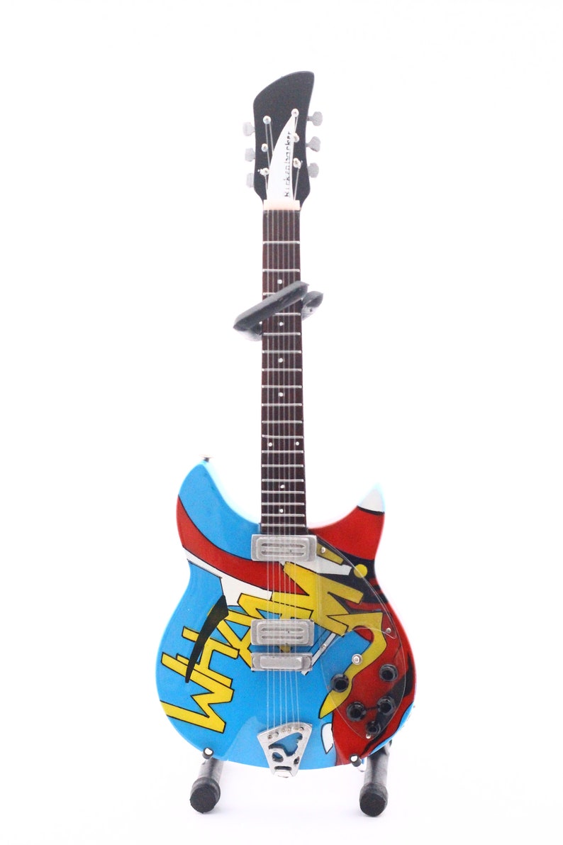 Paul Weller WHAM miniature guitar Etsy