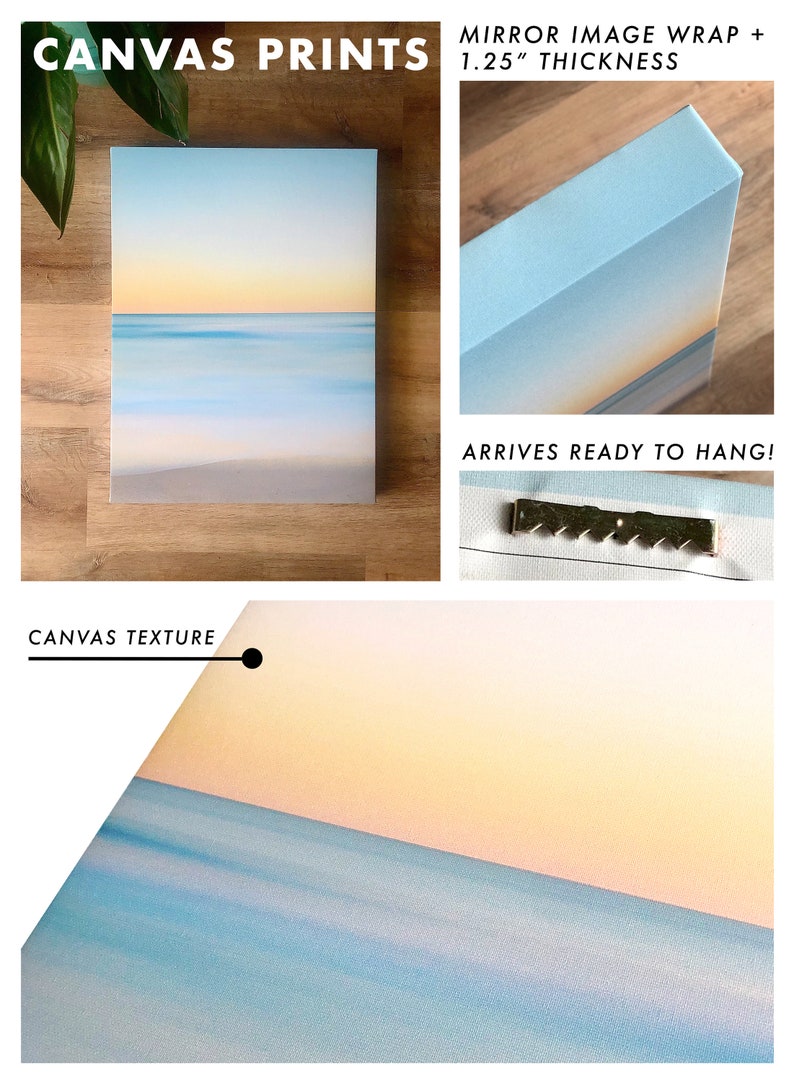 Minimalist Abstract Art Print, Pastel Beach Photography, Calming beach print, Modern Living Room Decor, Coastal Decor image 7
