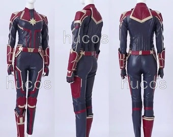 Captain Marvel Costume Etsy