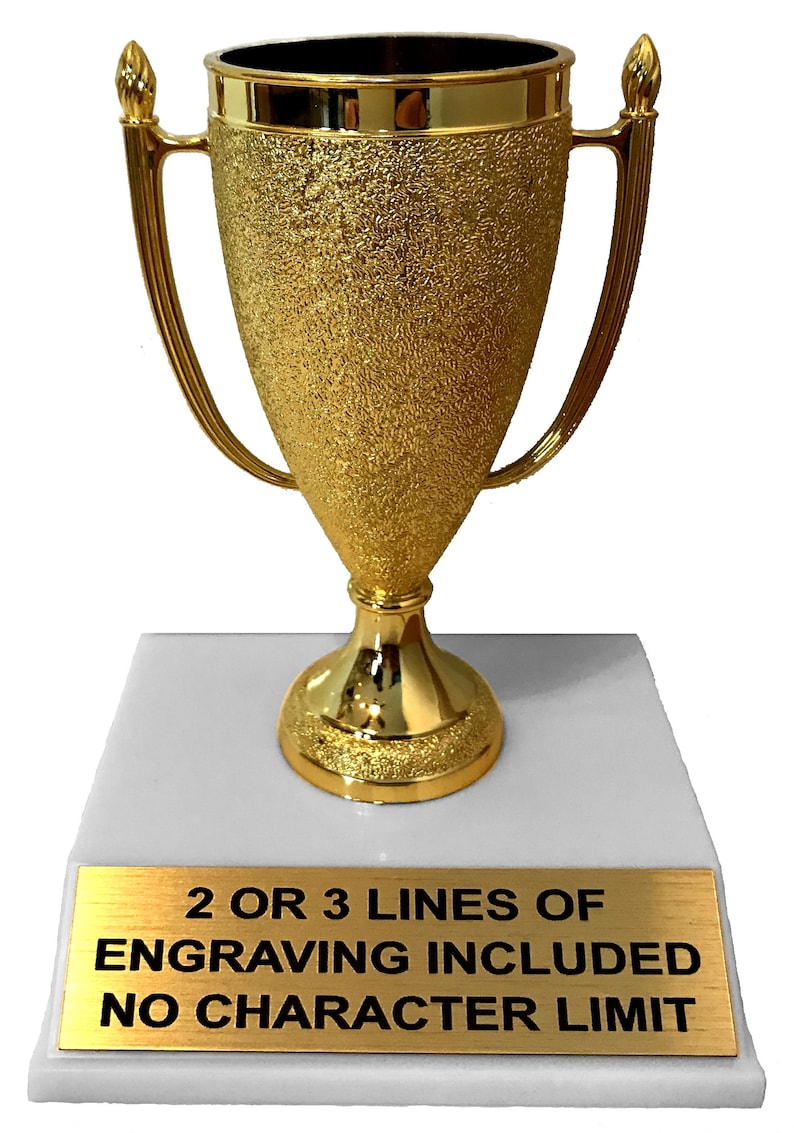 5 Cup Trophy Free Engraving and Shipping image 2