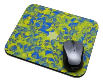 Marbles Mouse Pad -  Intricate Fractal Based Design