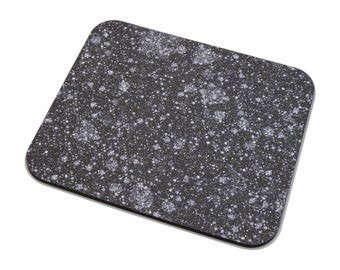 Galactic Granite Unique Customized Mouse Pad -  Granite-like Speckled Fractal Design