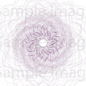 Galactic Swirl Fractal Art Print for Home and Office - Inspired by Math and Science