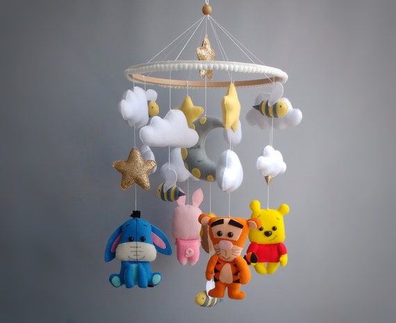 winnie the pooh cot mobiles for babies