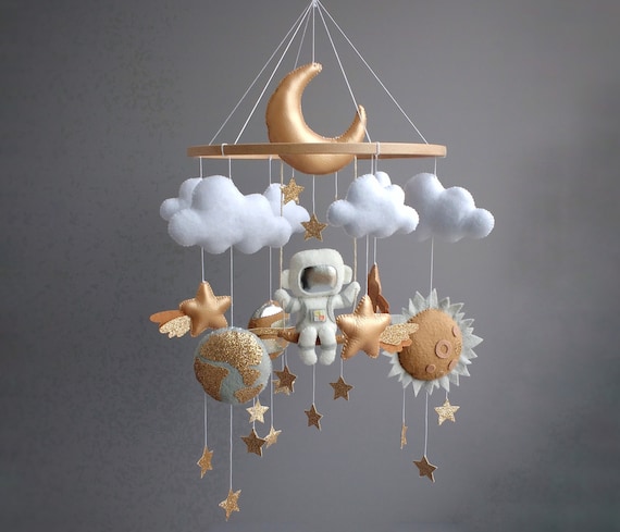 Space Planet Baby Mobile Nursery Mobiles Solar System Planet