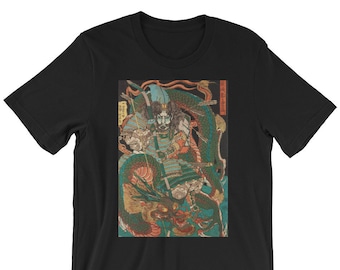 Japanese Ukiyo-e Art Print T-Shirt Utagawa Kuniyoshi #31