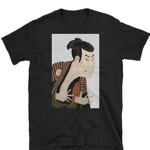 Japanese Ukiyo-e T shirt (Ōtani Oniji by Sharaku) Short-Sleeve Unisex T-Shirt