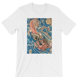 Japanese Ukiyo-e Art Print T-Shirt Utagawa Kuniyoshi #32