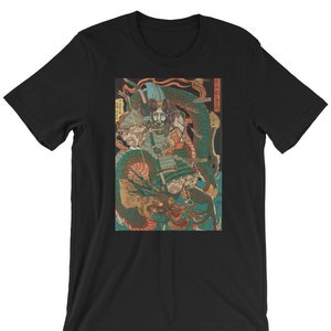 Japanese Ukiyo-e Art Print T-Shirt Utagawa Kuniyoshi #31