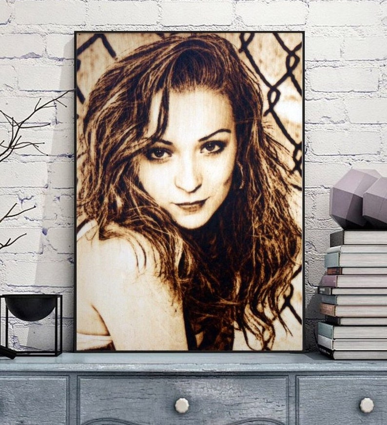 Custom wood engraving Custom wood burning Photo engrave wood photo