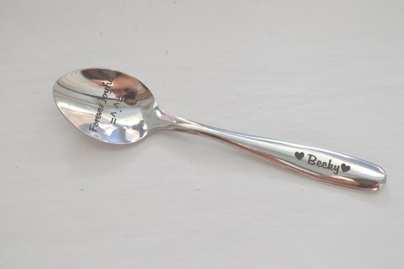 personalized spoon engraved spoons