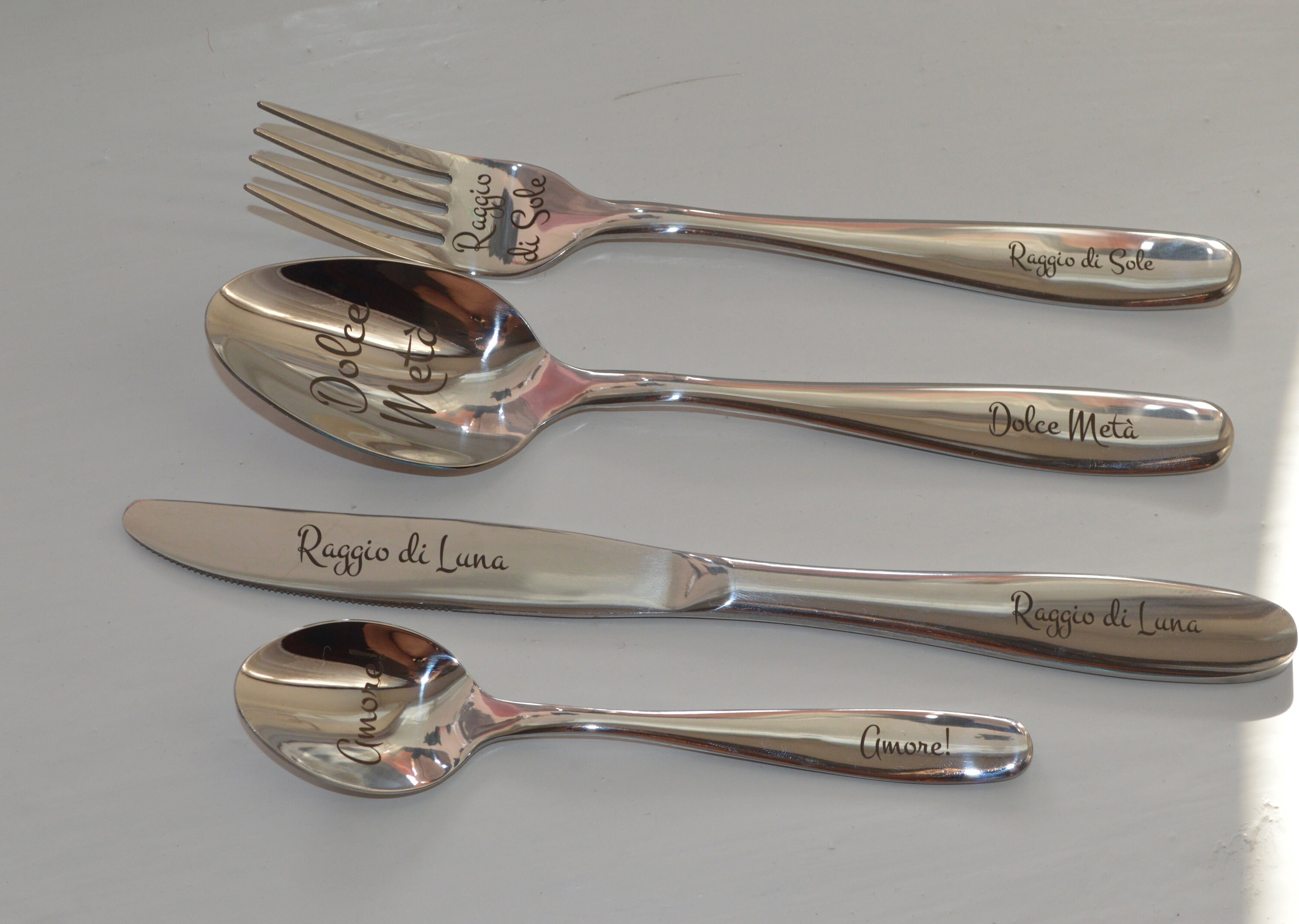 Adult personalised cutlery Stocking filler Teenager gift Etsy