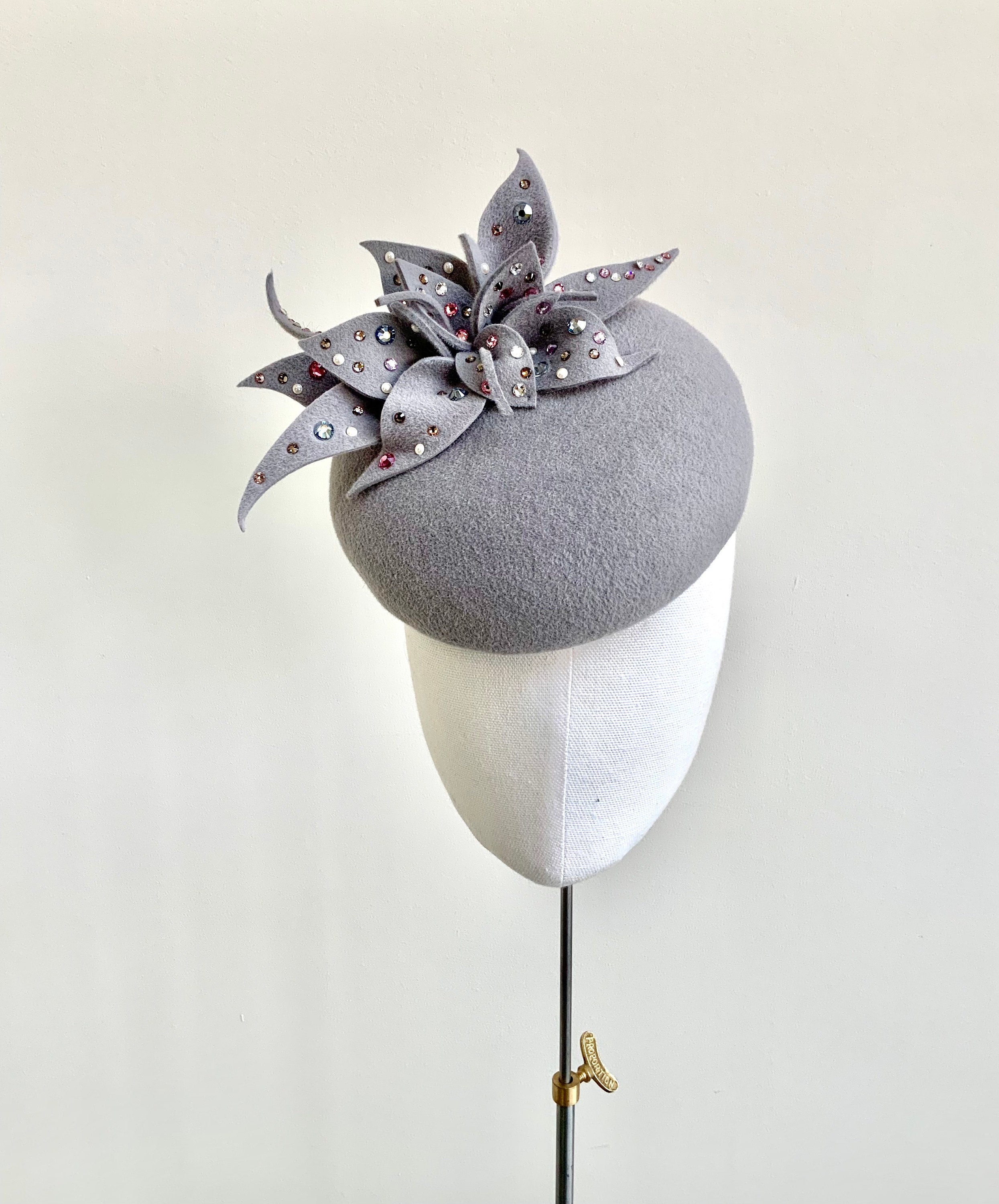 Pale Grey Ladies Hat Wedding Hat Hats 
