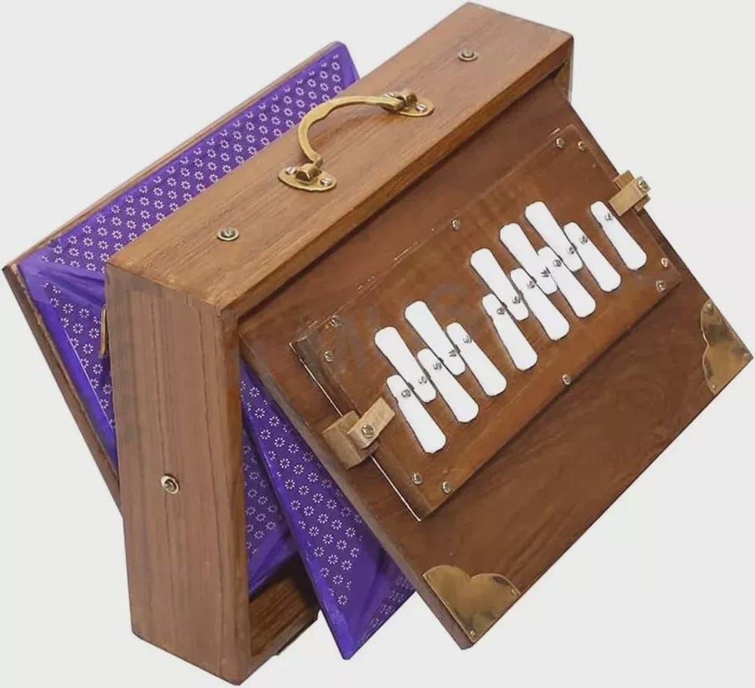 Pure Teak Wood Shruti Box Surpeti, Musical Instrument Shruti Box With ...