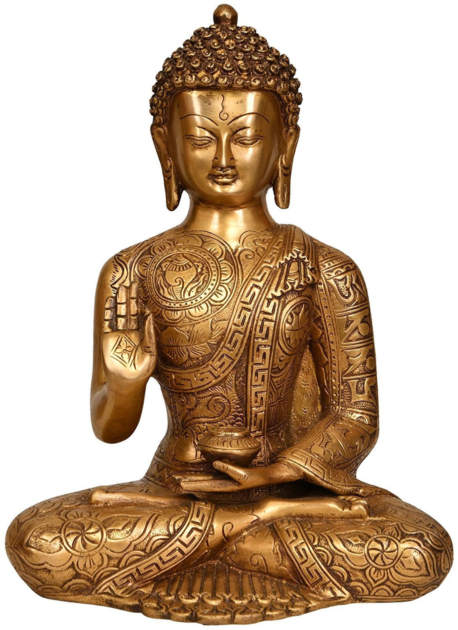 Bhagwan Buddha Statue Blessing Face Murti for Home Décor Etsy