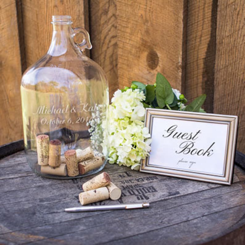 Wine Corks Guest Book Alternatives