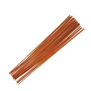 Amber Incense Sticks 20 Stick Packet -  Meditation -  Warm -  Woody -  Calming -  Smudging - Vegan & Vegetarian Friendly - Gift