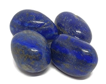 Tumbled Lapis Lazuli - Tumbled Crystal - Tumble Stone - Intuition - Communication - Chakra  - Reiki - Crystal Grid - Gift - UK - 5g - 150g -