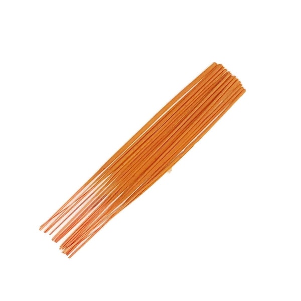 Orange and Cinnamon Incense Sticks - 20 Stick Packet - Divination - Luck - Meditation - Fruity - Vegan - Vegetarian - Gift -  NTGB