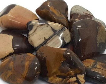 Tumbled Natural African Picture Stone - Picture Jasper - Tumble Stone - Tumbled Stone - Comfort - Reiki - Chakra - Gift - 5g - 150g -