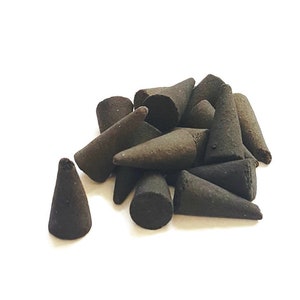 Patchouli Incense Cones -  15 Cone Packet -  Grounding -Balancing - Smudging - **Vegan and Vegetarian Friendly**