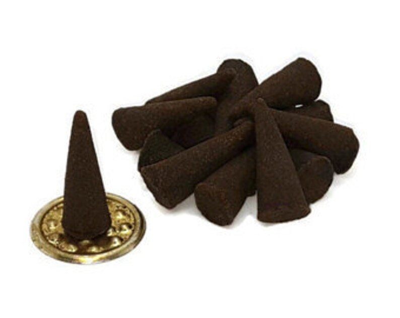 Premium White Sage Incense Cones 15 Cone Packet Incense Etsy UK