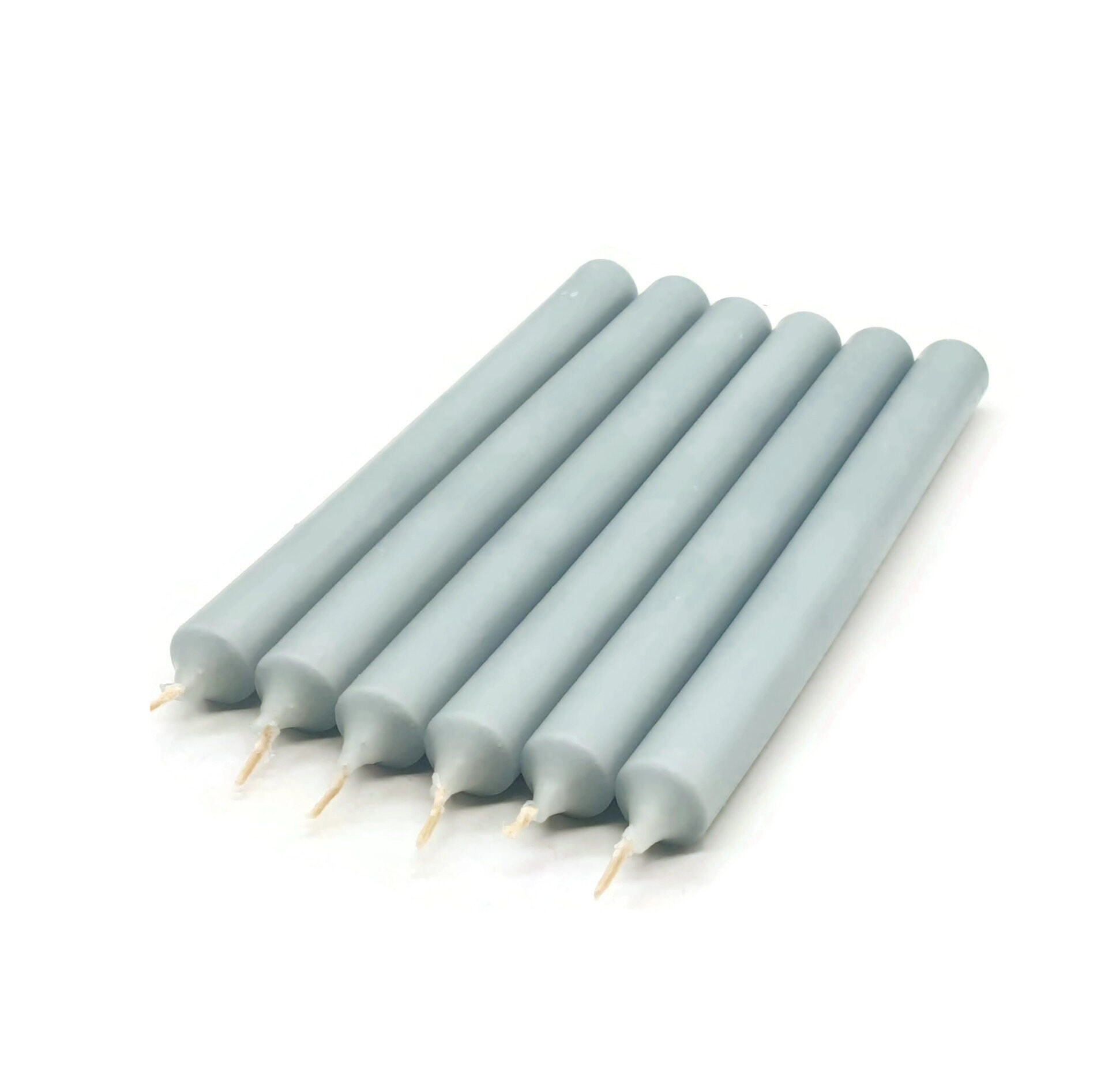 21cm Ice Blue Dinner Candles Pack of 6 candles Dining Etsy