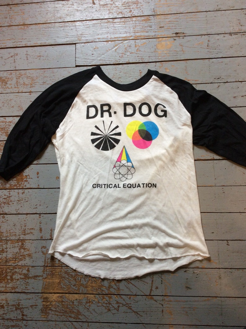 Dr dog baseball style conert t shirt