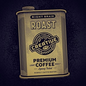 Coffee Fueled Creative Right Brain Roast T-shirt image 3