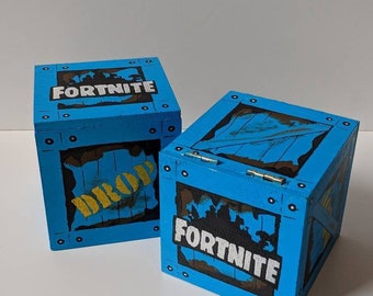 Fortnite Drop Box Etsy - drop crate