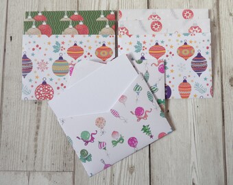 8 Bauble Envelopes with A7 Notecards (2022 Collection - October Set 2)