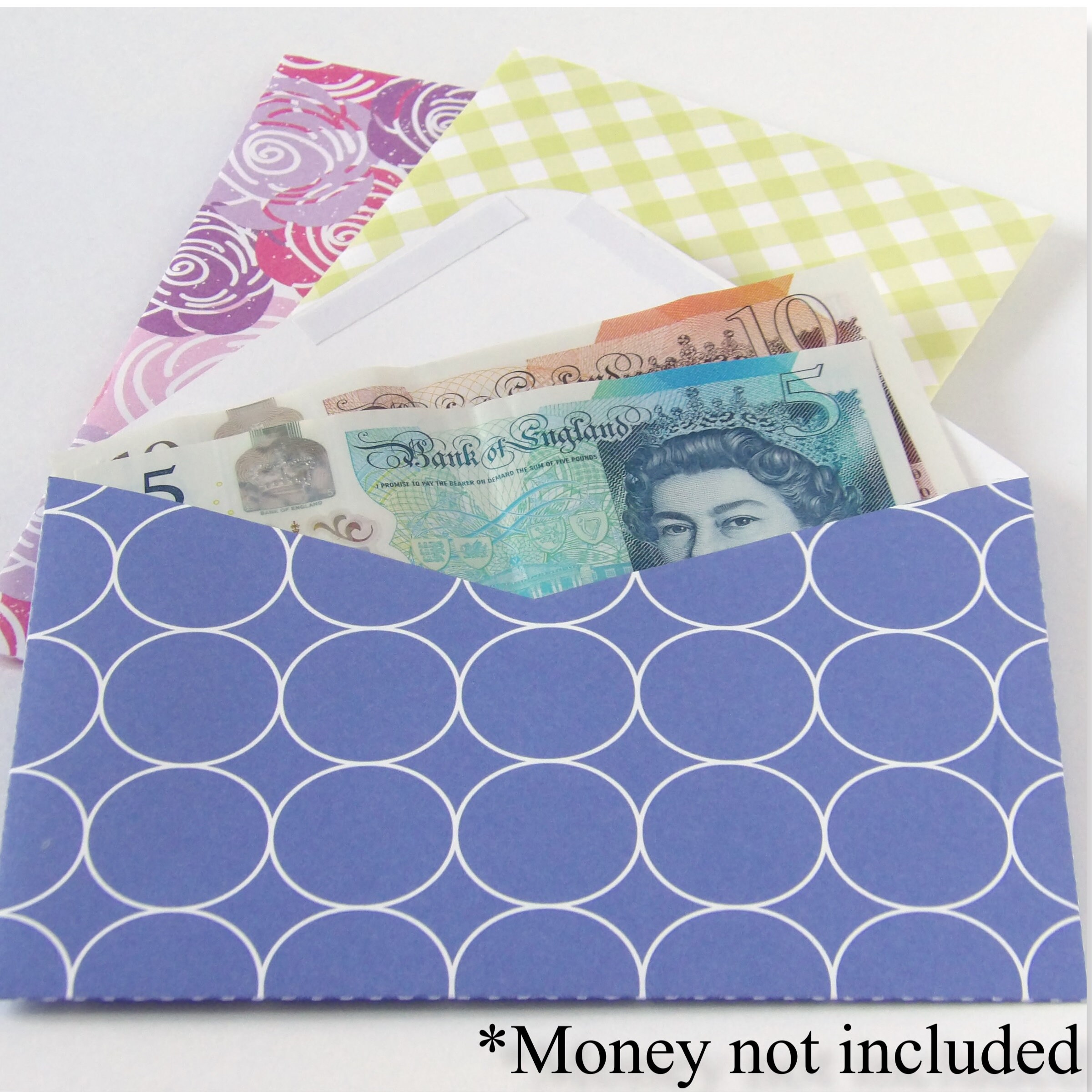 Pack of 6 Decorative Money Envelopes Etsy UK