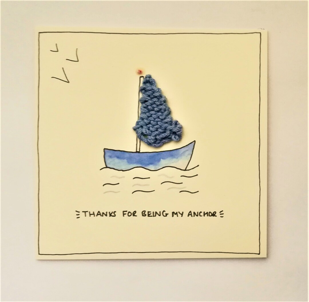 Sea Themed Thank You Card - Etsy