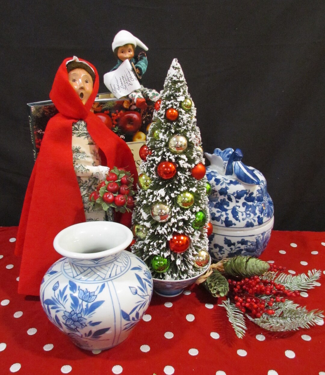 Lovely Mini Blue and White Vase Made in Thailand Etsy