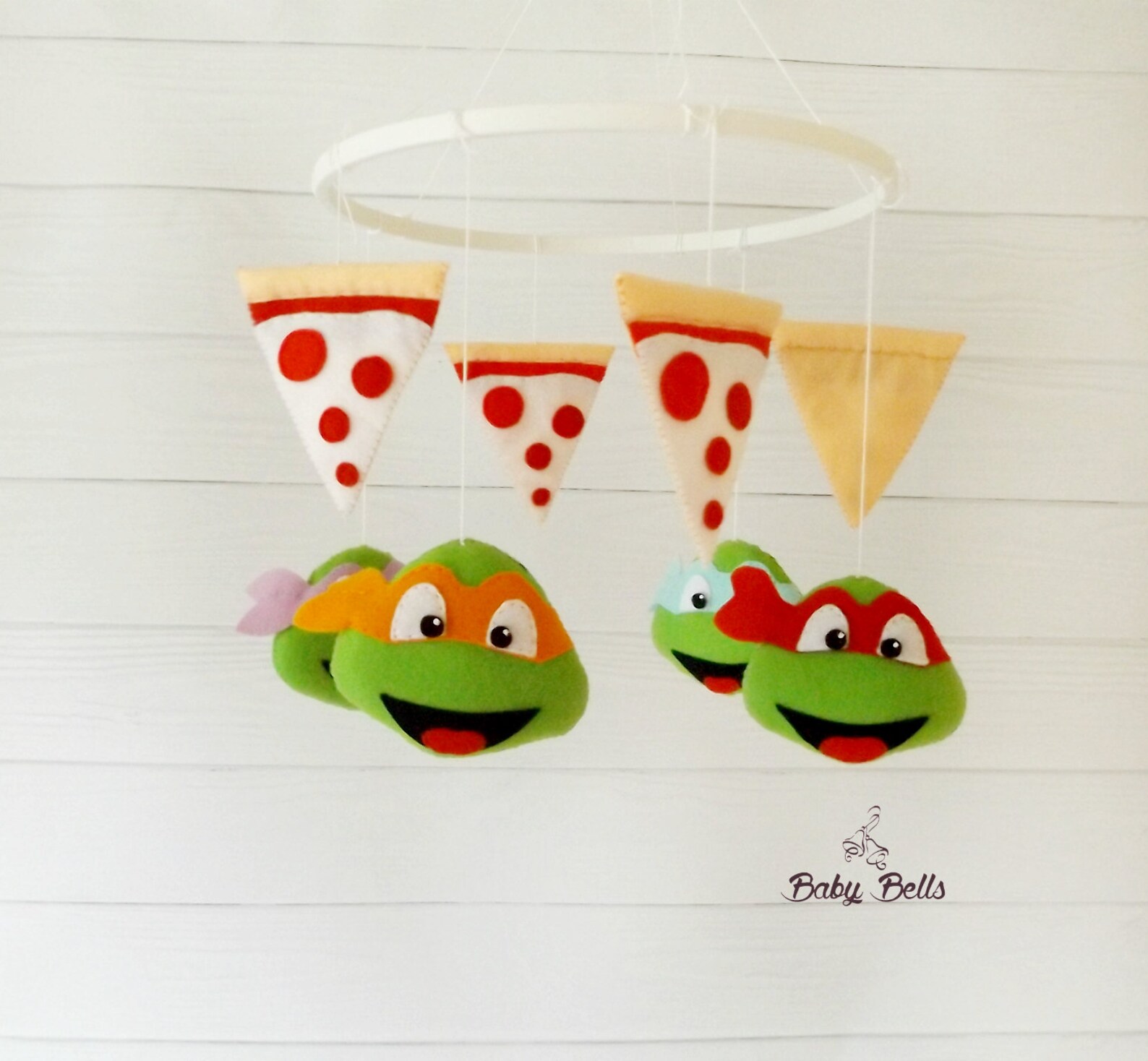 Ninja Turtles Mobile Baby Mobile Ninja Turtles Nursery Etsy