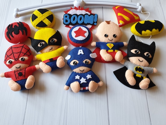 marvel baby crib mobile