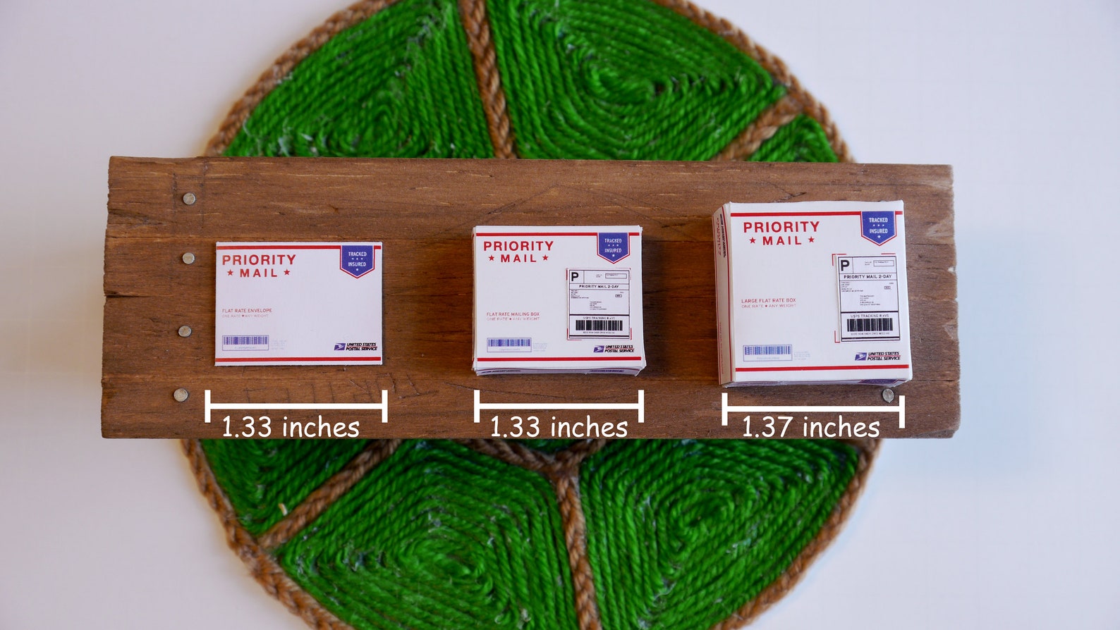 Instant Download USPS Priority Mail Box Miniature DIY Printable PDF