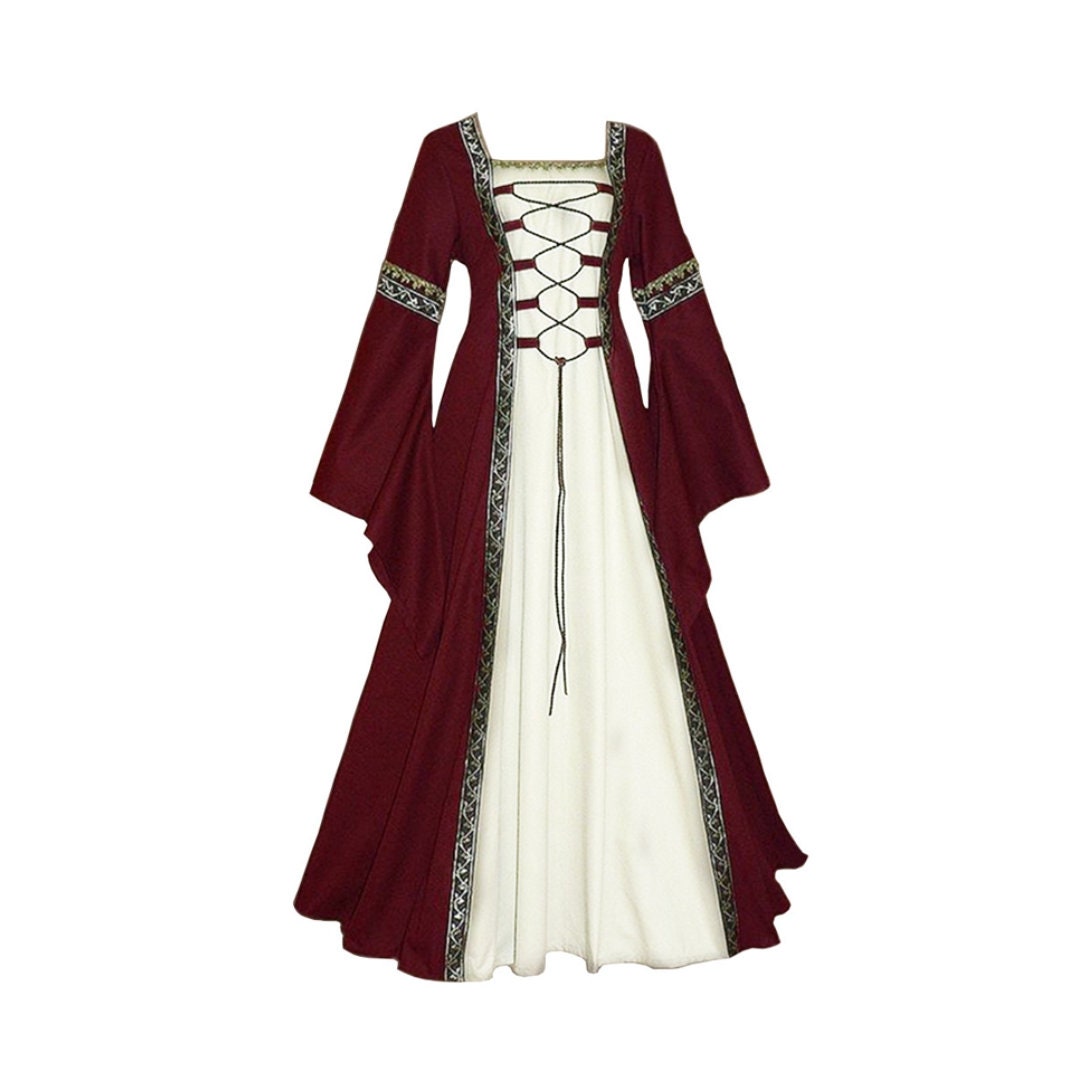 Renaissance Dress Women European Medieval Court Fancy Vampire - Etsy