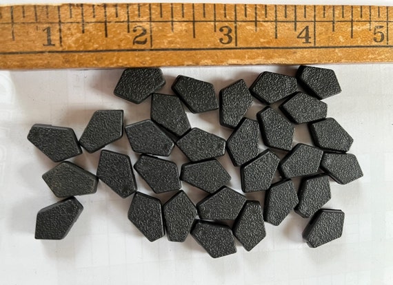 29 Teeny Tiny Black Plastic Coffins Playing Pieces From a - Etsy