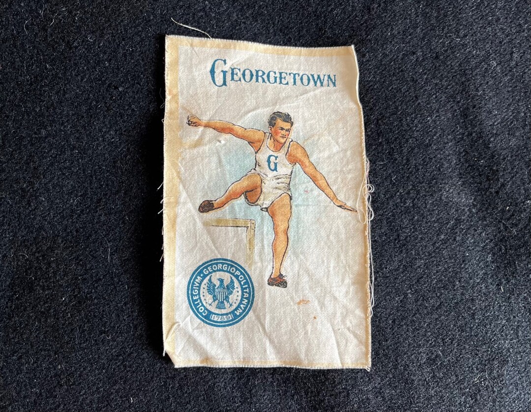 Vintage C. 1970s Track and Field Cigar Silk Etsy