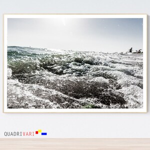 Ocean Poster Print, Wave Art Poster, Ocean Photo Decor, Wave Prints, Wave Art Photo, Beach Print, Beach Ocean Wave Photos Art