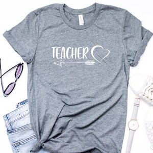 Teacher Love - Shirts For Teachers - Teacher Shirt - Teacher Shirts - Teacher - Teacher Gifts - Teacher Appreciation - Tshirt - tshirt