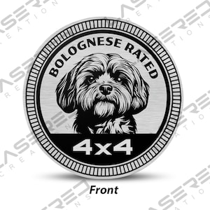 Bolognese Rated 4x4 Vehicle Badge