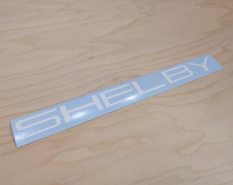 Shelby GT350 Front Splitter Color Vinyl Inserts