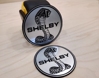 Shelby Brushed Aluminum Cup Holder Inserts