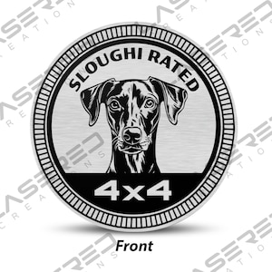 Badge pour véhicule 4x4 classé Sloughi