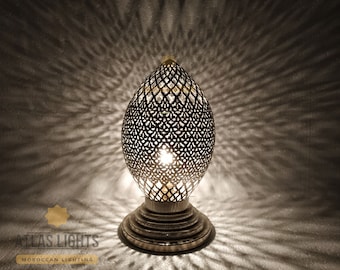 Moroccan Lamp Shades | Table Lighting Vintage Brass Modern Decorations  Moroccan Handmade desk Lights Decor