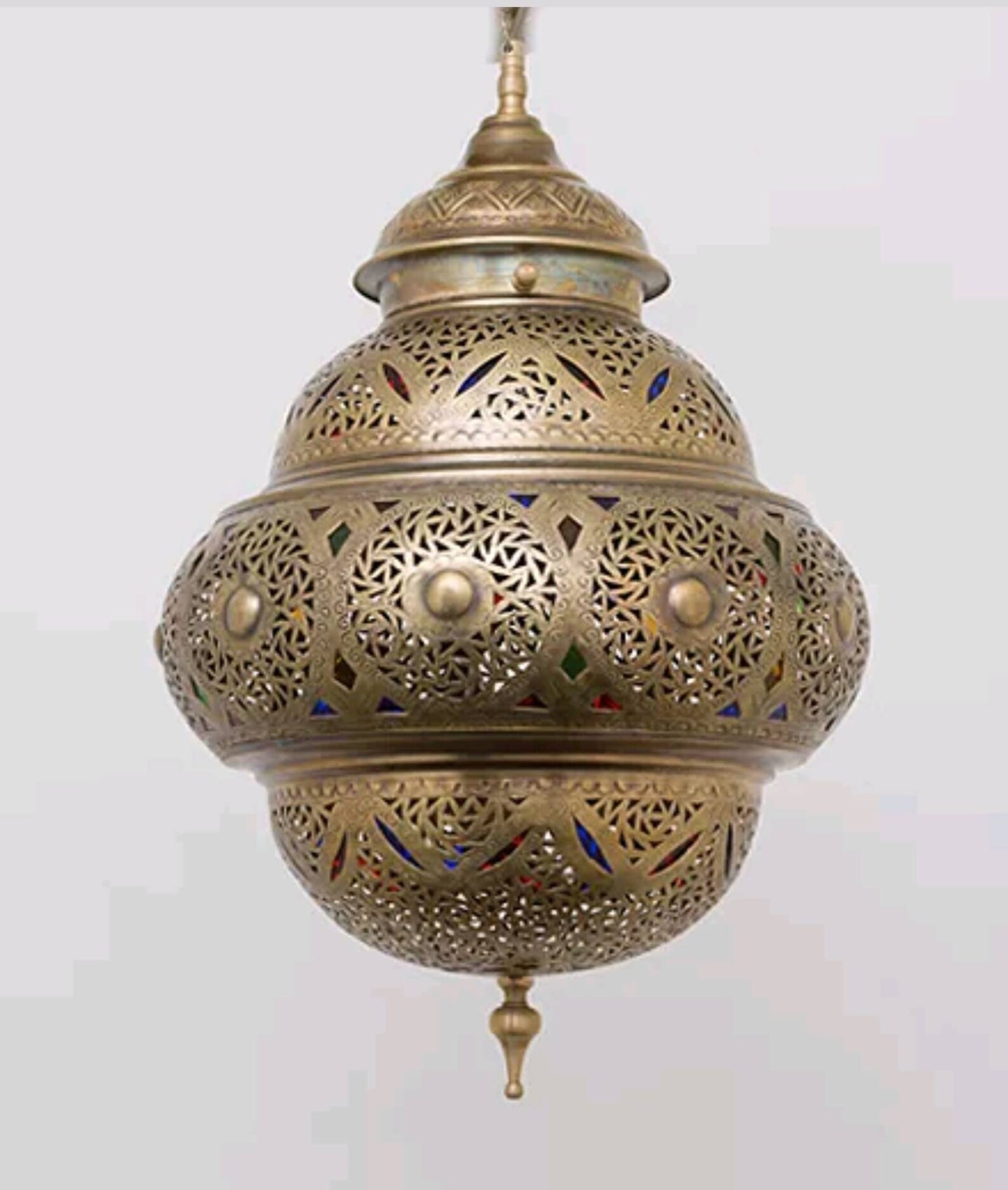 Pendant Light Moroccan Lamp Brass Moroccan Pendant Lights Etsy